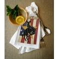 thumbnail image 2 of Colorado, Bucking Bronco (100% Cotton Tea Towel, Decorative Hand Towel, Kitchen and Home), 2 of 3