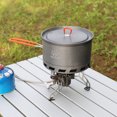 thumbnail image 4 of 1.5/2.1L Camping Traveling Hiking Heat Collection Pot Cooking Tableware, 4 of 6