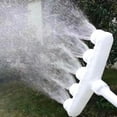 DGROEE MultiNozzle Garden Hose Sprayer Fan Spray Nozzle for Large Garden Commercial Greenhouse