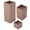 Quadrate Hole, variant on NFTIGB Vintage Rustic Wooden Candle Holders Natural Candlestick 3-Pack Table Centerpiece Quadrate Decor Set for Home Festivals Party Wedding Christmas Holiday Gift (12.00 x 10.00 x 5.00 in)