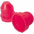 thumbnail image 2 of Allstar ALL50811 Red Plastic Plug for -3AN 3/8-24 Thread, (Pack of 20), 2 of 4