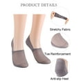 thumbnail image 4 of Lava 5 Pairs Ice Silke No Show Socks for Men Low Cut Invisible Breathable Thin Socks Non Slip Liner Socks White, 4 of 8