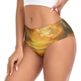 thumbnail image 2 of Fotbe Sunflower Sunset Rainfall Calzones Estampados para Mujer – Ropa Interior de Algodón, Cómoda, Suave y Elástica-XX-Large, 2 of 6