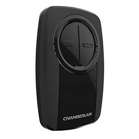 Chamberlain Group Klik3u Bk Clicker Universal 2 Button Garage Door Opener Remote