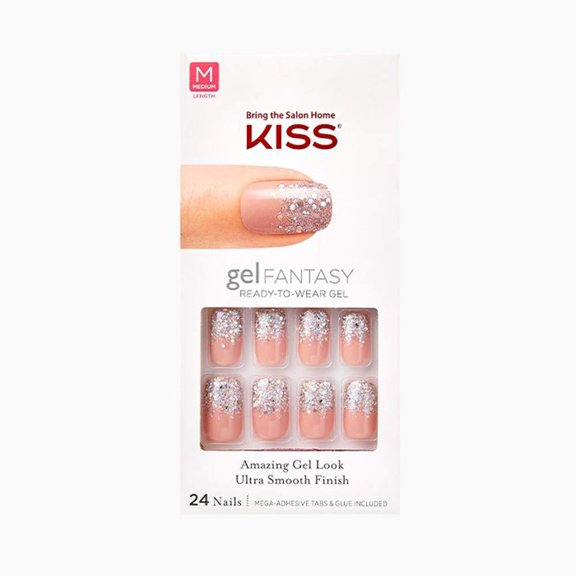Kiss Gel Fantasy Ready To Wear Artificial Nails, Rock Candy KGN02