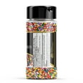 thumbnail image 2 of GranAroma Rainbow Sprinkles, 2.8 oz, Decorative, Cakes & Cupcakes, 2 of 6