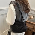 thumbnail image 4 of Lightweight fabric crossbody bag with multiple zippered pockets, 4 of 8