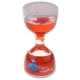 thumbnail image 5 of Reloj de arena con forma de delfín, juguete antiestrés con aceite líquido flotante y movimiento. rojo, 5 of 9