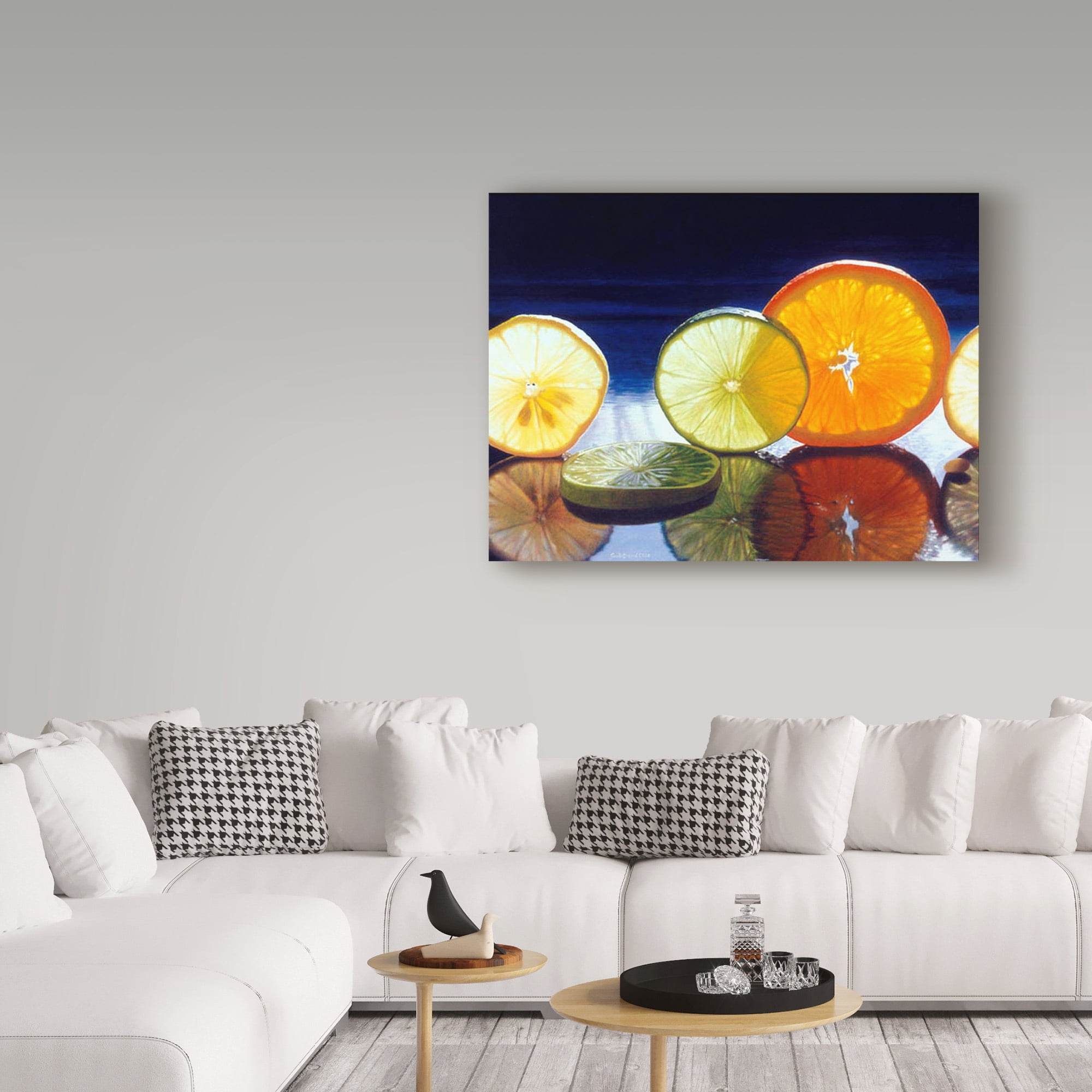 Trademark Fine Art 'Juicy Fruit' Canvas Art by Cecile Baird