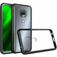 thumbnail image 2 of GSA Transparent Bumper Case for Motorola Moto G7 Power, G7 Supra- Clear/Black, 2 of 2