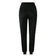 thumbnail image 4 of Gibobby pantalones de mujer de vestir Pantalón suelto para mujer Color sólido Estampado pequeño Deportes y ocio Cordón Pantalones anchos y pantalones con cordón (Azul, M), 4 of 5
