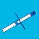 thumbnail image 5 of Plantilla para perforar agujeros, guía de broca central, localizador, regla de perforación de madera (azul) Likrtyny  Para estrenar, 5 of 7