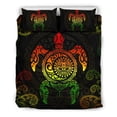 thumbnail image 4 of Juego de cama tortuga maorí Koru Fern Rasta, 4 of 4