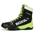 thumbnail image 3 of SKIUHS Men's High-Top Boxing Shoes - Bold Color Block, Non-Slip Boxing Glove-Inspired Sole & Ankle Support for Training & Matches, 3 of 9