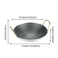 thumbnail image 3 of Double Handle Wok, Stainless Steel Cooking Boiler Stove Function Dry Pot, Suitable For Meat And Vegetable Frying And Stewing, 3 of 8