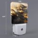 thumbnail image 2 of Fotbe Luxurious Gold Flow Luz Nocturna LED, Luz de Noche con Sensor de Luz Natural de Anochecer a Amanecer, Se Enchufa a la Pared, Blanco Cálido 0.5W-UK, 2 of 7