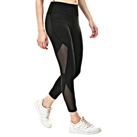 Body Smith Women's Black Active Sports Tights