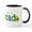 White/Black Inside, variant on CafePress - Powered By Avocado Mugs - 11 oz Ceramic Mug - Novelty Coffee Tea Cup