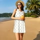 thumbnail image 3 of Fotbe Anchors Vestido de Verano sin Mangas para Mujer – Vestido Midi Línea A, Estilo Camiseta Floral, Vestido Playero Casual y Fluido, 3 of 7