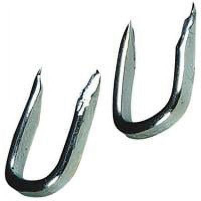 Hillman No. 5 Galvanized Steel Wire Cloth Staple 5 Ga. 1.5 oz Hillman No. 5 Galvanized Steel Wire Cloth Staple 5 Ga. 1.5 oz