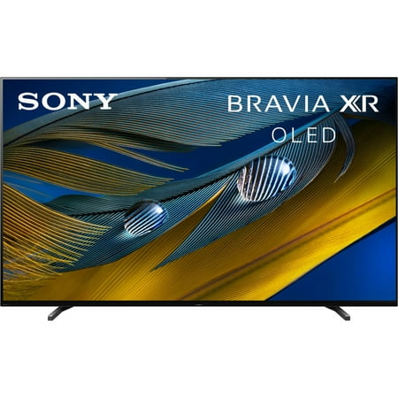 Sony A80J 55 Inch TV: BRAVIA XR OLED 4K Ultra HD Smart Google TV with Dolby Vision HDR and Alexa Compatibility (XR55A80J, 2021 Model) - (Open Box)