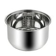 thumbnail image 3 of Stainless Steel Functional Rice Cooker Replacement Inner Pot, Round Rice Cooker Replacement Pot, Inner Cooking Bowl Rice Maker Cooker Pots for Home Kitchen (3L(8.3x4.4Inch)), 3 of 6
