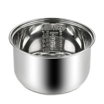 WXLCISI 304 Stainless Steel Rice Cooker Pot, Replacement Inner Bowl for Cooking