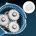 thumbnail image 5 of Uxcell 40Pcs Plastic Gears Plastic Worm Gears Model 662AA Reduction Gear for RC DIY Robot,White Module 0.5, 5 of 6