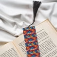thumbnail image 6 of Kdxio Colorful Hawaii Palms Print Metal Tassel Bookmarks,Perfect Gift for Art Lovers and Bookworms Metal Bookmarks for Women, 6 of 8