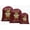 Brunette Brown2, variant on Darling Souvenir White Santa & Gift Christmas Party Supplies Drawstring Pouches Favor Bags 15 Pieces