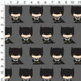 thumbnail image 2 of Batman Cute Chibi Character Premium Roll Gift Wrap Wrapping Paper, 2 of 5