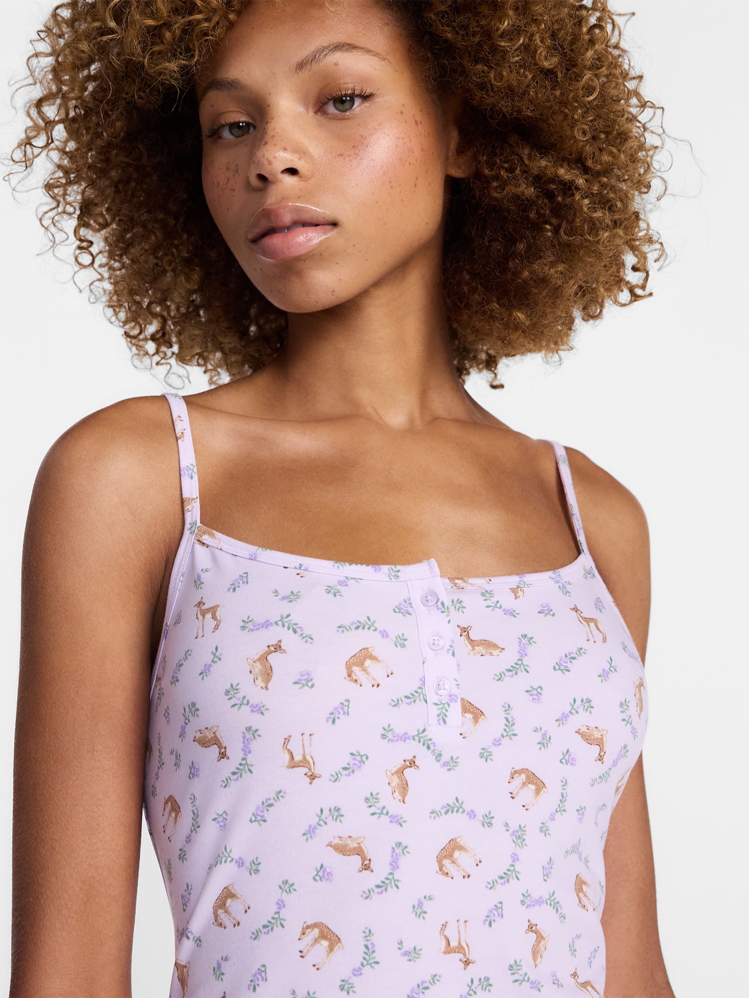 No Boundaries Cloud Core Sleepwear Slip, Women's XXS-3X