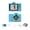 Blue, variant on Riousery H8S 48MP Video Camcorder 2.5K Digital Camera for Students Teens 16X Digital Zoom 2.8 Inch Display Anti-Shake LED Light Built-in Battery (4.15 in / 105.5 mm) Blue