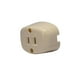 thumbnail image 1 of Contacto Sobreponer Oval Marfil 15A 127V, 1 of 2