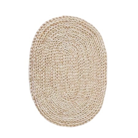 

Corn Straw Woven Placemat Non-slip Kitchen Boiler Bowl Mat for Table Coasters Pots Pans