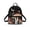 Night Mushroom Moon Print, variant on HELLHERO Bat Design Small Backpack, Lightweight Polyester Mini Backpack for Shopping Hiking, Front Pocket Lightweight Daypack Backpack