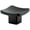 Flat Black, variant on Emtek 86317 Basin 1-1/4" Square Cabinet Knob - Nickel