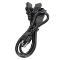thumbnail image 4 of Monitor Power Cable  , Y Shape PC Power Supply Cable Lengthening Pure Copper Conductor  US Plug 125-250V  For Scanner For Desk Lamp For Camera 1m / 3.3ft JD3262, 4 of 8