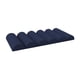 thumbnail image 2 of Soporte de soporte lumbar Cojín de almohada semi cilíndrica múltiple Propósito Montaje ajustable Memoria espuma de cojín de asiento de asiento de Azul, 2 of 8