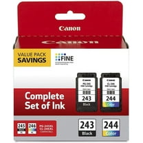 Canon PG-243/CL-244 Ink Multi Pack, TR4520, MG2520, MG2922, MX492, TS302 and TS202 Printers