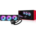 thumbnail image 2 of ASUS ROG RYUO III 360 ARGB All-in-one AIO Liquid CPU Cooler 360mm Radiator, Asetek 8th gen pump solution, Anime Matrixâ„¢ LED Display and ROG AF 12S ARGB fan, 2 of 8