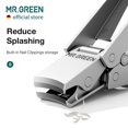 thumbnail image 4 of Cortauñas MR.GREEN Innovador y plegable de acero inoxidable, 4 of 7