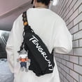 thumbnail image 3 of Bolso de pecho para hombre, deportivo, para estudiantes, bandolera, informal, pequeño, de moda, para mujer, 3 of 6