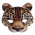 thumbnail image 1 of 1pc Halloween Mask Decoration Masquerade Party Leopard Mask Animal Mask Ornament, 1 of 2