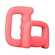 thumbnail image 2 of Juego de 2 mancuernas con agarre en D, ergonómicas, para sentadillas, levantamiento de pesas, brazos, pecho, espalda, hombros y cuerpo completo para Rosa Roja 1KG, 2 of 8