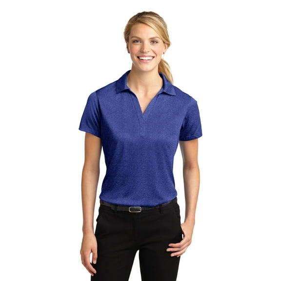 Sport-Tek Lst660 Ladies Heather Contender Polo
