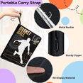 thumbnail image 5 of Basketball Trading Card Binder,Holds 400 Cards with 50 Removable Double-Sided Sleeves,4-Pocket Pages Card Binder Card Storage Organizer Album for Sports & Game Cards, 5 of 9