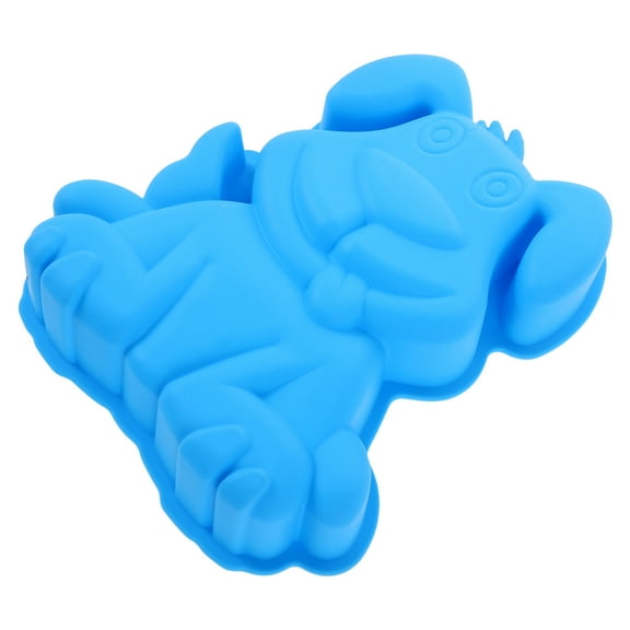 OULII Flexible Dog Shaped Cake Mold, Safe Kitchen Baking Accessory