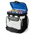 thumbnail image 2 of Arctic Zone Titan Deep Freeze 12 Can Soft-Sided Cooler with Adjustable Backsaver Strap, White, 2 of 6