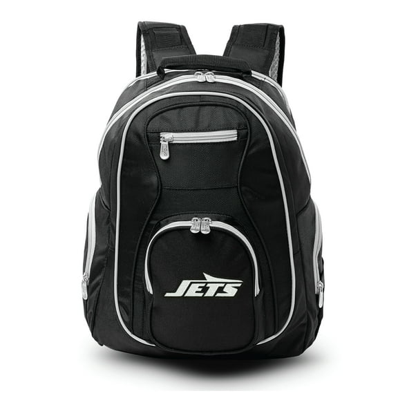 MOJO Black/Gray New York Jets Premium Color Trim Backpack
